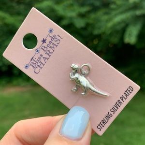 Sterling Silver Dinosaur Charm